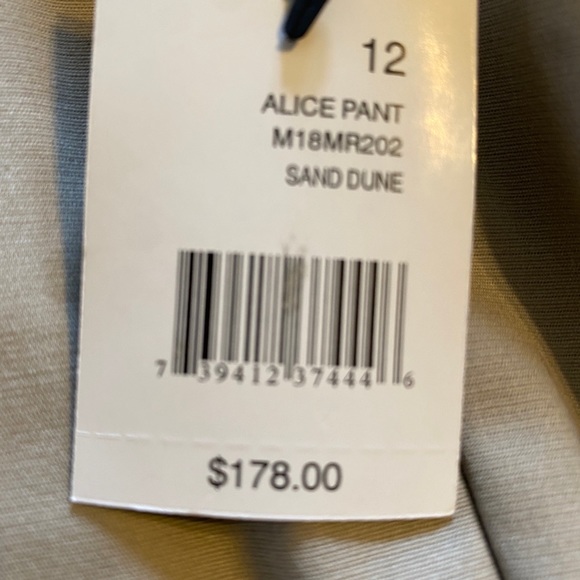 TAHARI NWT women pants “Alice Pants” size 12 . Designer business casual - Picture 3 of 8